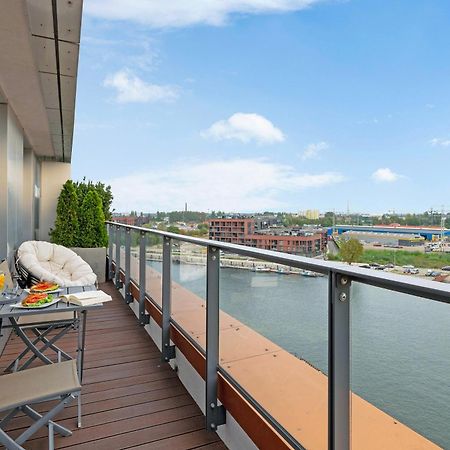 Brabank Riverside By Downtown Apartments Gdansk Exterior foto