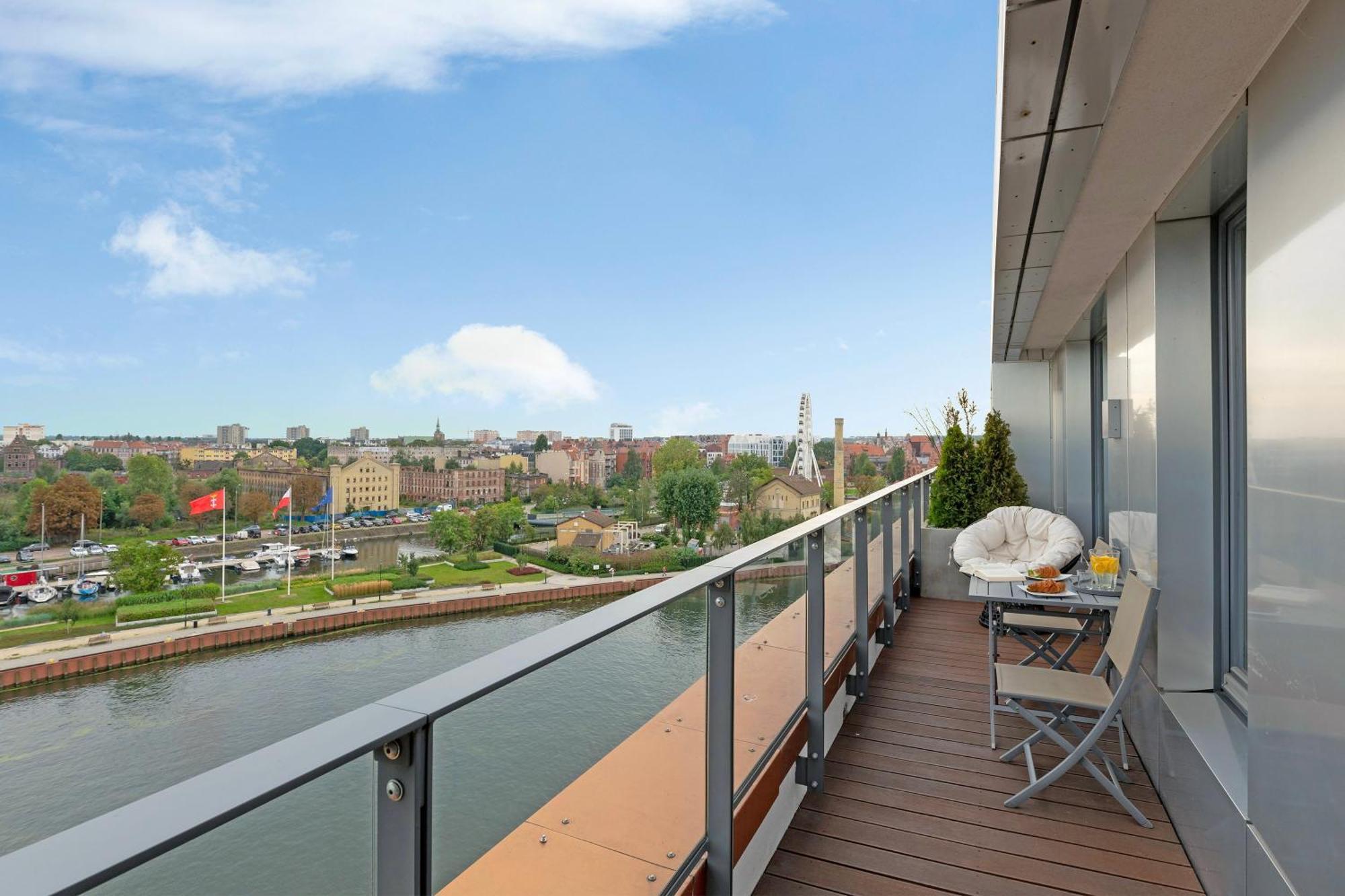 Brabank Riverside By Downtown Apartments Gdansk Habitación foto